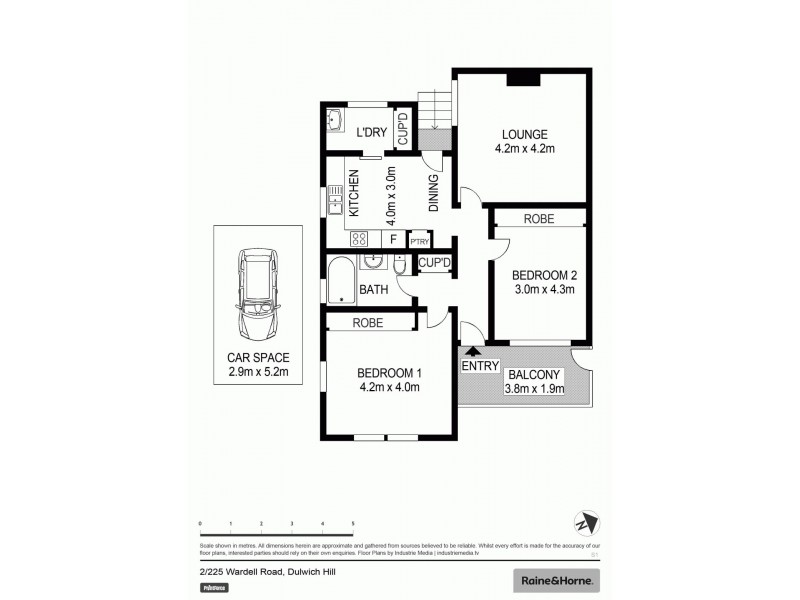 2/225 Wardell Road, Dulwich Hill NSW 2203 Floorplan