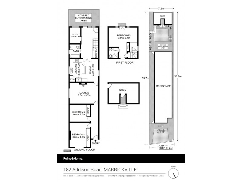 182 Addison Road, Marrickville NSW 2204 Floorplan