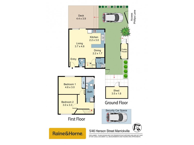 5/46 Henson St, Marrickville NSW 2204 Floorplan
