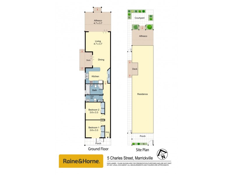 5 Charles Street, Marrickville NSW 2204 Floorplan
