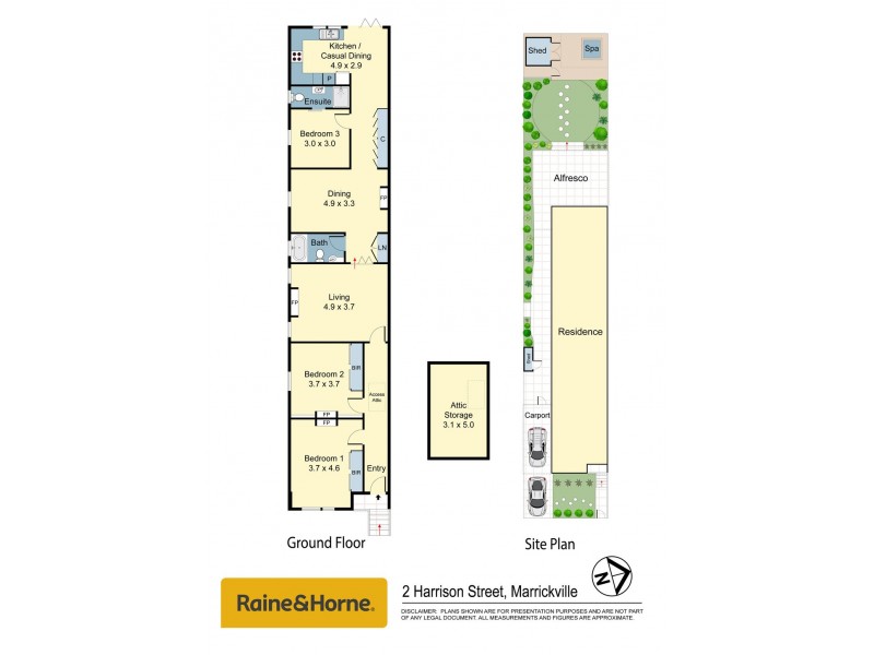 2 Harrison Street, Marrickville NSW 2204 Floorplan