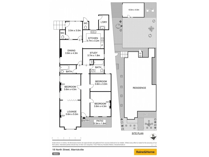 18 North Street, Marrickville NSW 2204 Floorplan