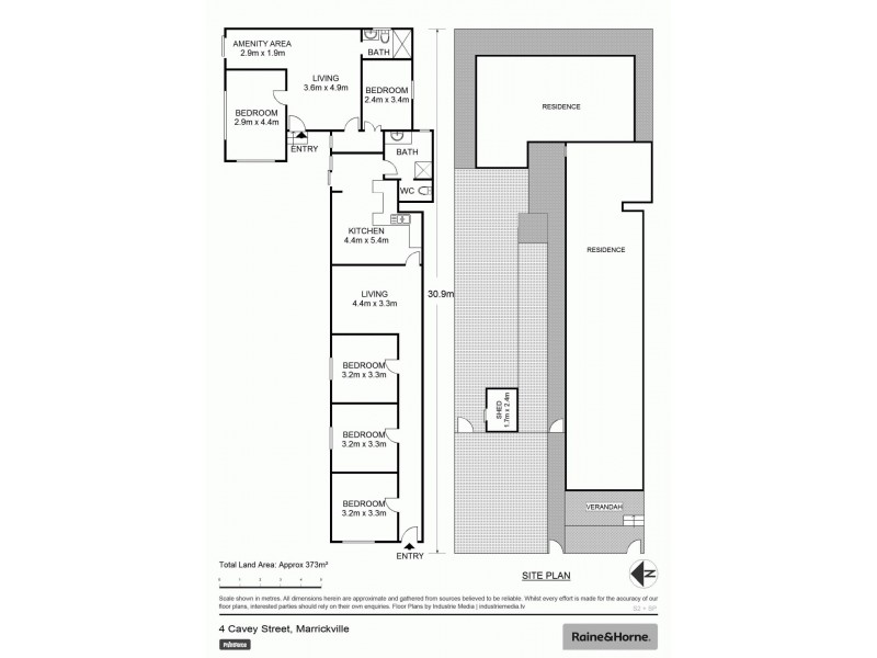 4 Cavey St, Marrickville NSW 2204 Floorplan