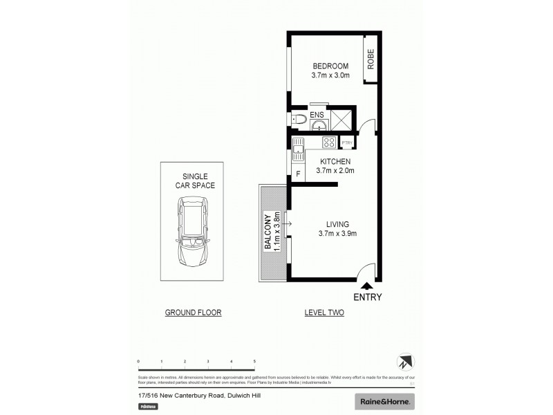 17/516 New Canterbury Road, Dulwich Hill NSW 2203 Floorplan