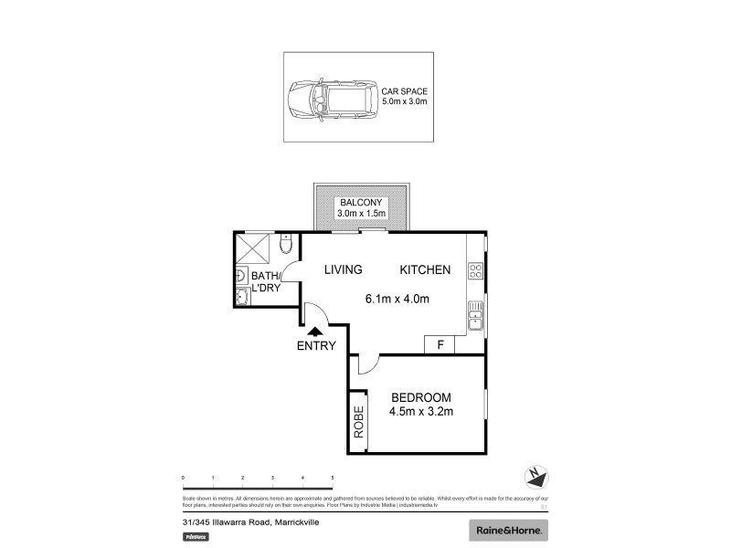 31/345 Illawarra Road, Marrickville NSW 2204 Floorplan