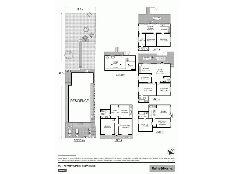 92 Thornley Street, Marrickville NSW 2204 Floorplan