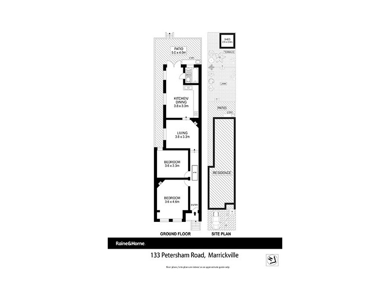 133 Petersham Road, Marrickville NSW 2204 Floorplan