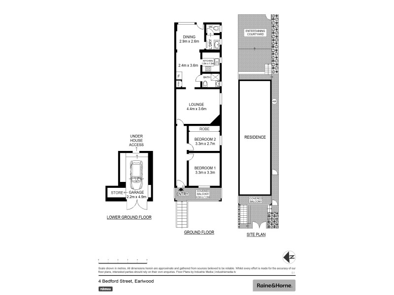 4 Bedford Street, Earlwood NSW 2206 Floorplan