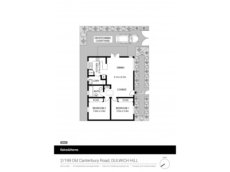 2/199 Old Canterbury Road, Dulwich Hill NSW 2203 Floorplan
