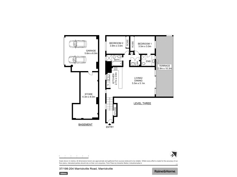 37/198-204 Marrickville Road, Marrickville NSW 2204 Floorplan