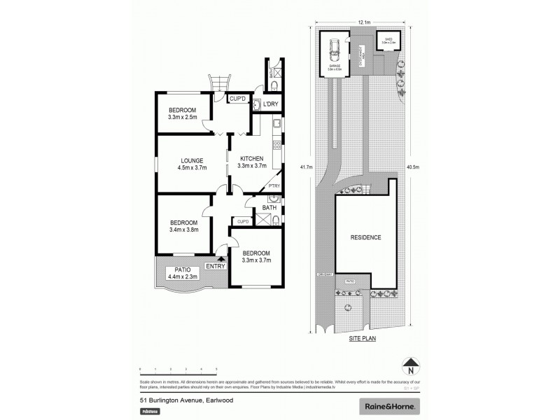 51 Burlington Avenue, Earlwood NSW 2206 Floorplan