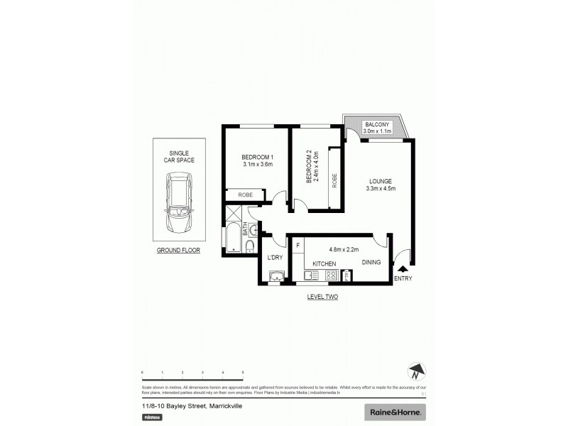11/8-10 Bayley Street, Marrickville NSW 2204 Floorplan