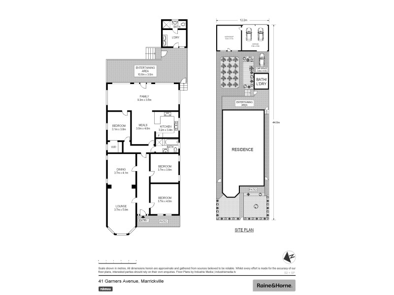 41 Garners Avenue, Marrickville NSW 2204 Floorplan