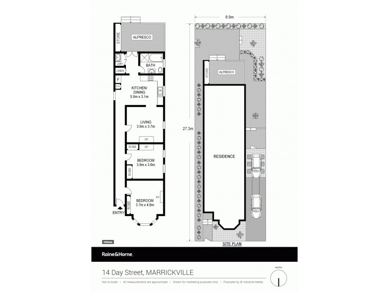 14 Day Street, Marrickville NSW 2204 Floorplan