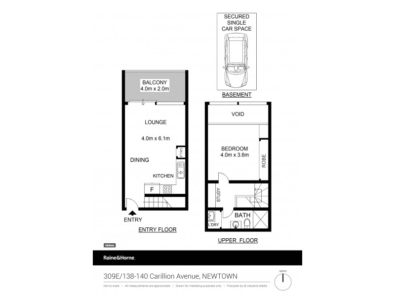 309E/138-140 Carillon Avenue, Newtown NSW 2042 Floorplan