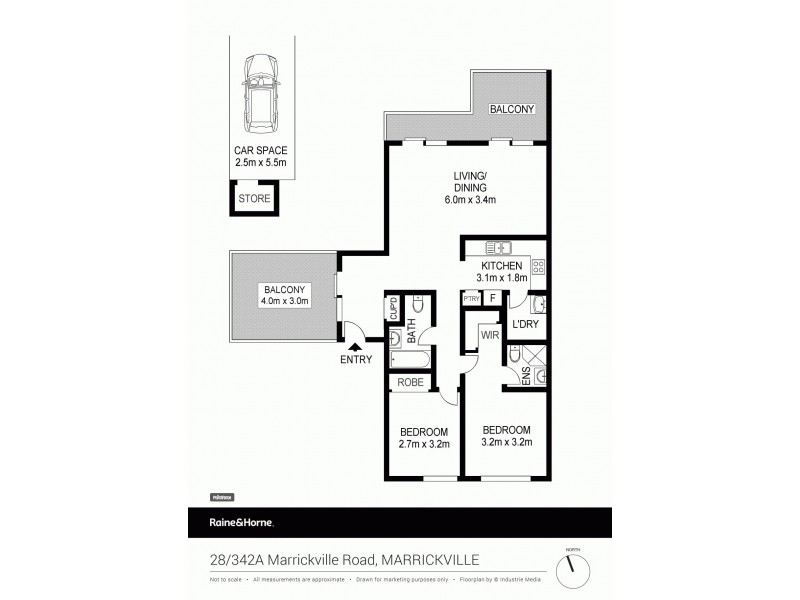 28/342A Marrickville Road, Marrickville NSW 2204 Floorplan