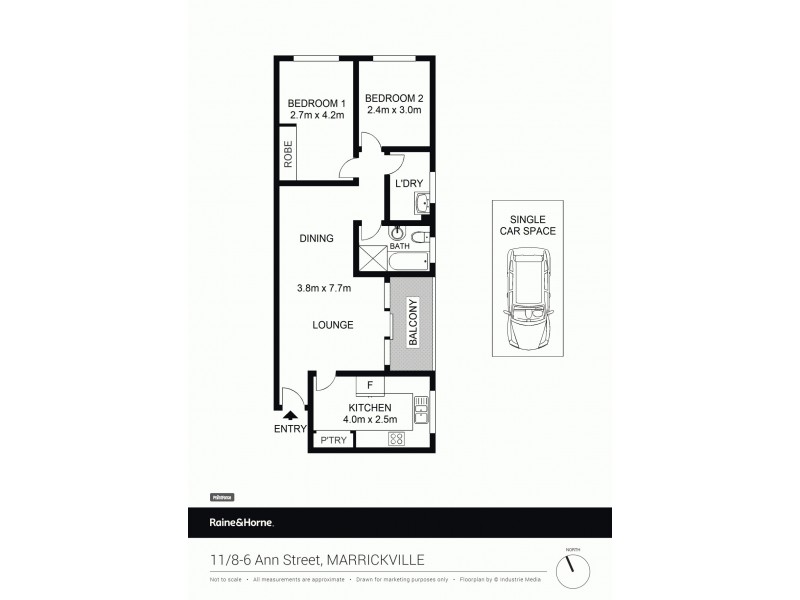 11/6-8 Ann Street, Marrickville NSW 2204 Floorplan