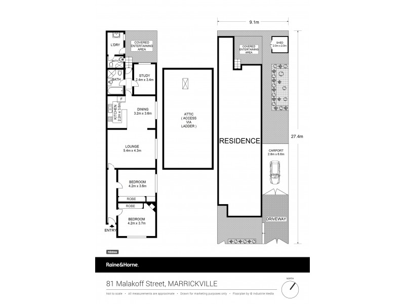 81 Malakoff Street, Marrickville NSW 2204 Floorplan
