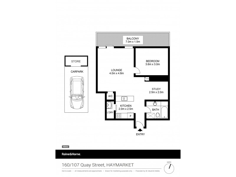 160/107 Quay Street, Haymarket NSW 2000 Floorplan