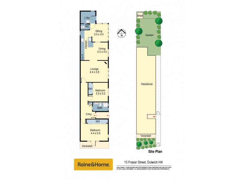 13 Frazer Street, Dulwich Hill NSW 2203 Floorplan