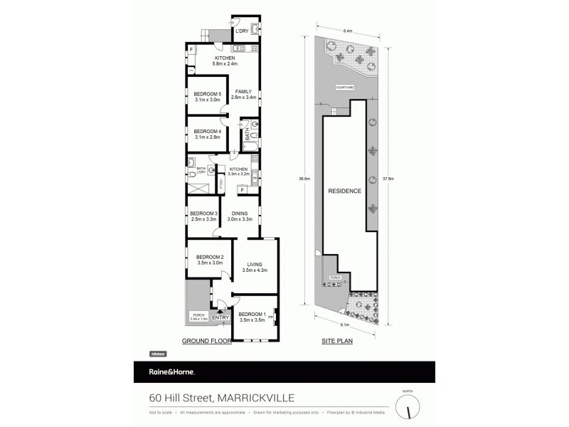 60 Hill Street, Marrickville NSW 2204 Floorplan
