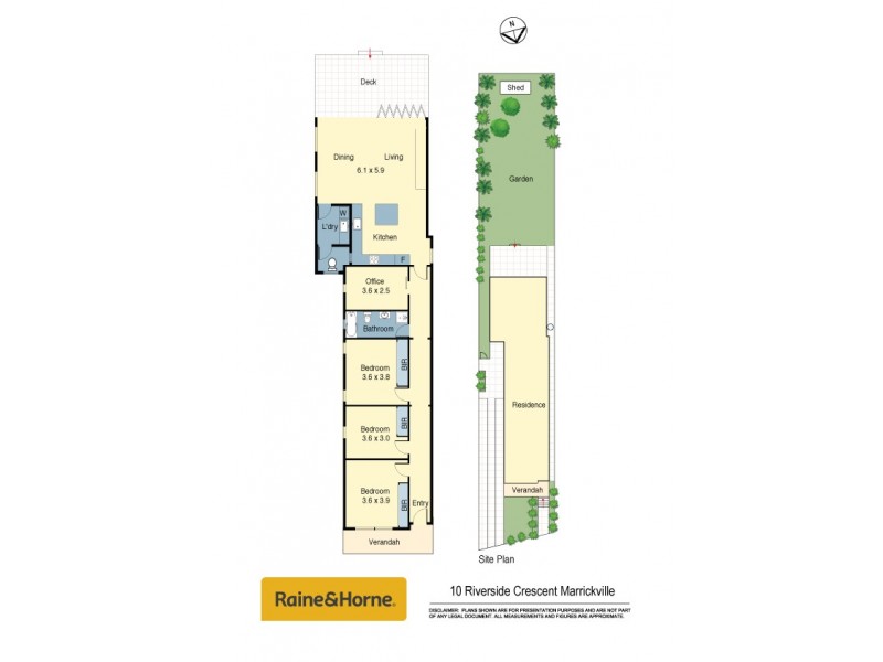 10 Riverside Crescent, Marrickville NSW 2204 Floorplan