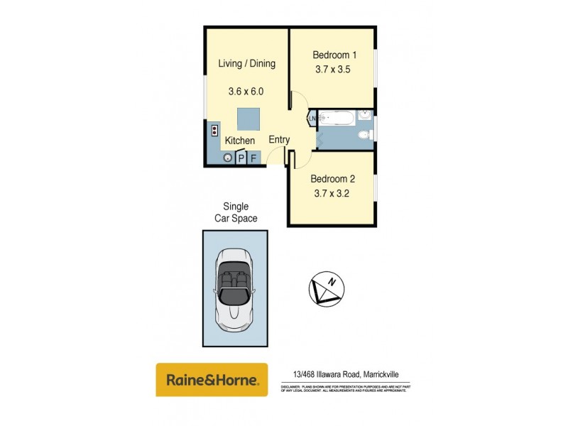 13/468 Illawarra Road, Marrickville NSW 2204 Floorplan