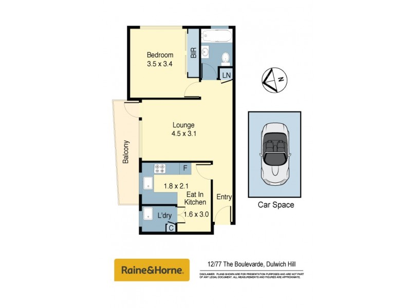 12/77 The Boulevarde, Dulwich Hill NSW 2203 Floorplan