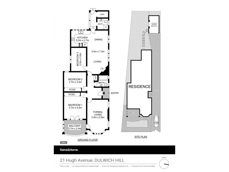 21 Hugh Avenue, Dulwich Hill NSW 2203 Floorplan