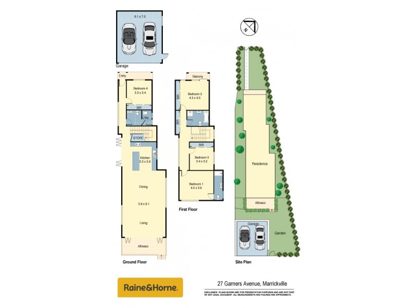 27 Garners Avenue, Marrickville NSW 2204 Floorplan