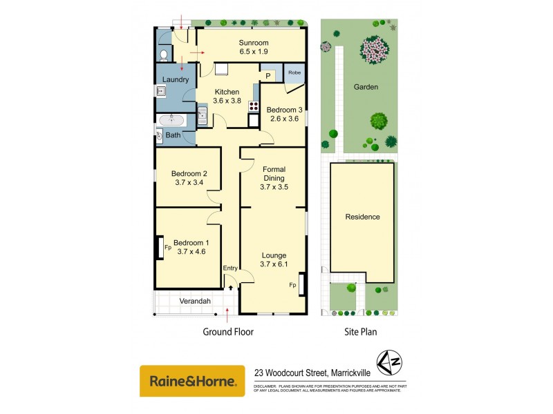 23 Woodcourt Street, Marrickville NSW 2204 Floorplan
