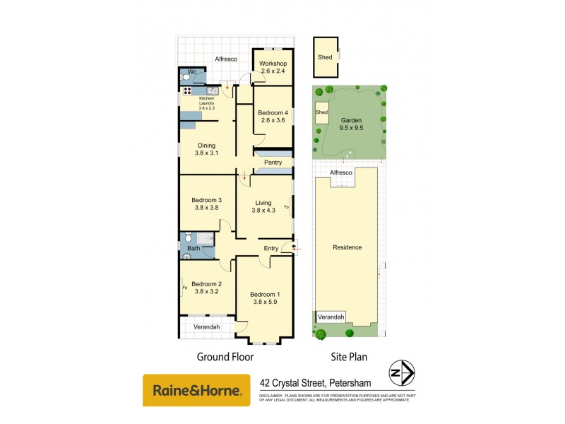 42 Crystal Street, Petersham NSW 2049 Floorplan