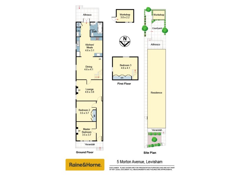 5 Morton Avenue, Lewisham NSW 2049 Floorplan