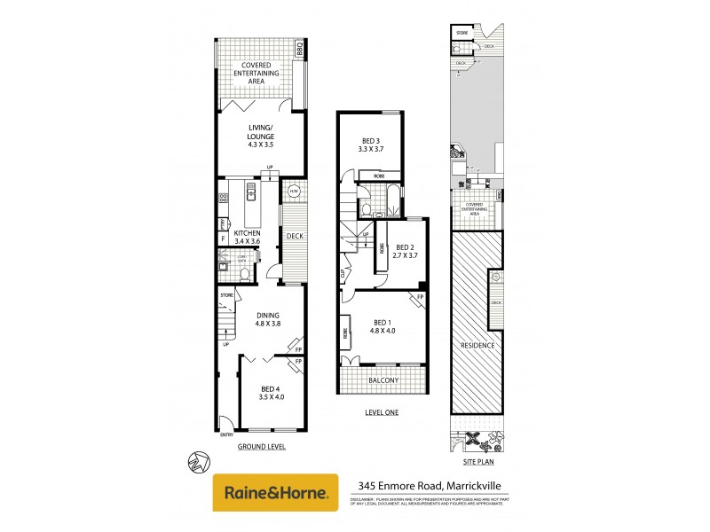 345 Enmore Road, Marrickville NSW 2204 Floorplan