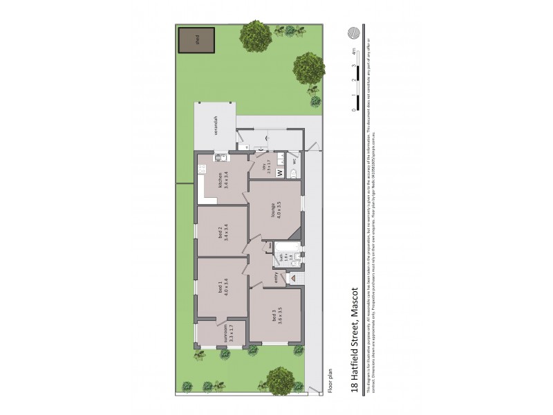 18 Hatfield Street, Mascot NSW 2020 Floorplan