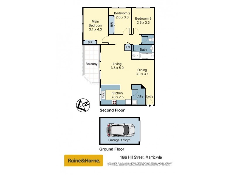 16/9 Hill Street, Marrickville NSW 2204 Floorplan