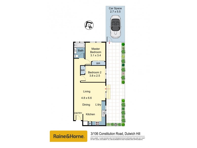 3/106 Constitution Road, Dulwich Hill NSW 2203 Floorplan