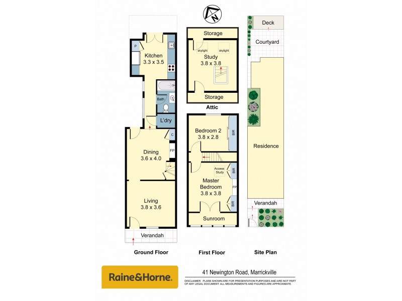 41 Newington Road, Marrickville NSW 2204 Floorplan