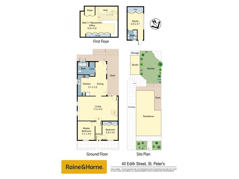 40 Edith Street, St Peters NSW 2044 Floorplan