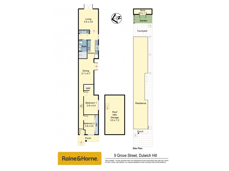 9 Grove Street, Dulwich Hill NSW 2203 Floorplan