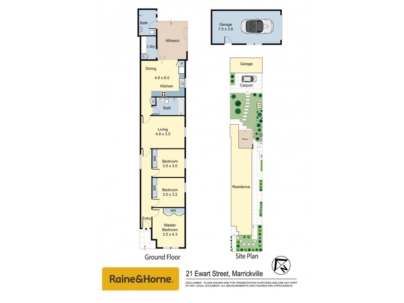 21 Ewart Street, Marrickville NSW 2204 Floorplan
