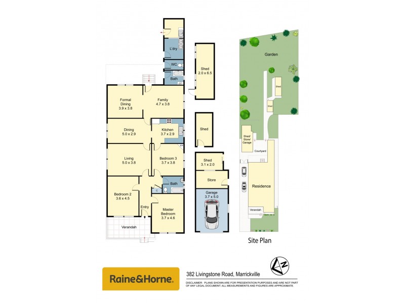 382 Livingstone Road, Marrickville NSW 2204 Floorplan