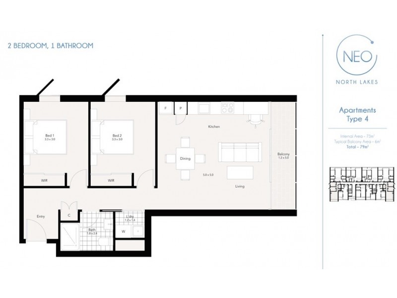 B10 / 3 McLennan Court, North Lakes QLD 4509 Floorplan