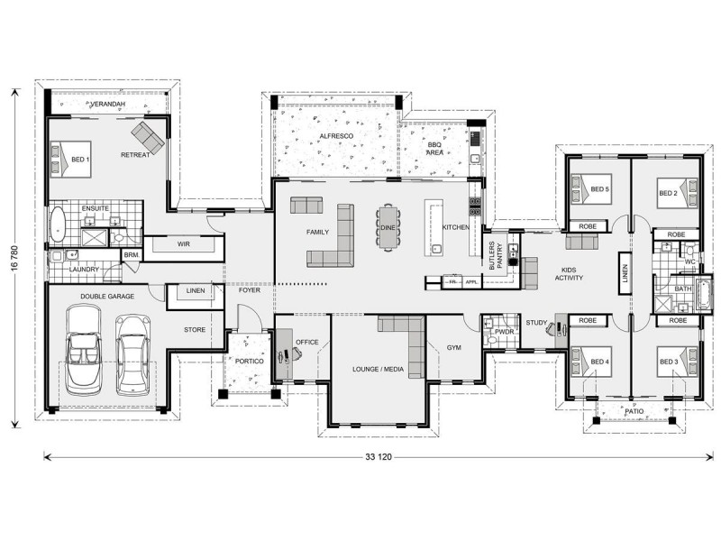 16 Equine Estate, South Maclean QLD 4280 Floorplan