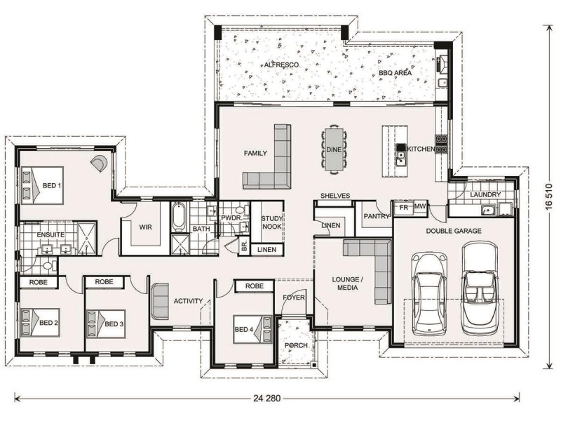24 Equine Estate, South Maclean QLD 4280 Floorplan
