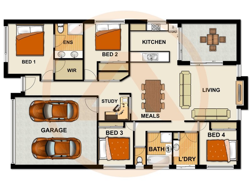 32 STRINGYBARK STREET, Regents Park QLD 4118 Floorplan