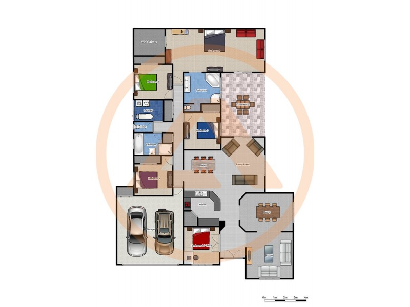 43 Parkwood Drive, Heathwood QLD 4110 Floorplan