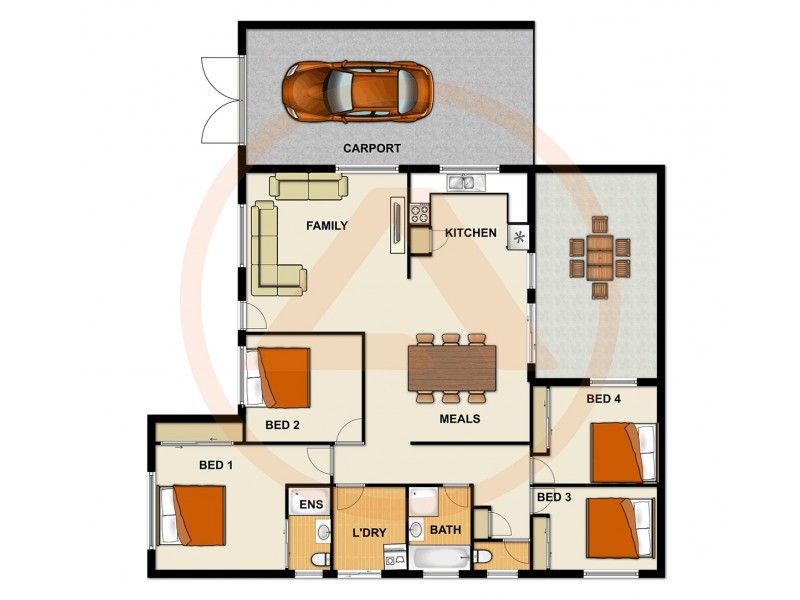 207 WALLER ROAD, Regents Park QLD 4118 Floorplan