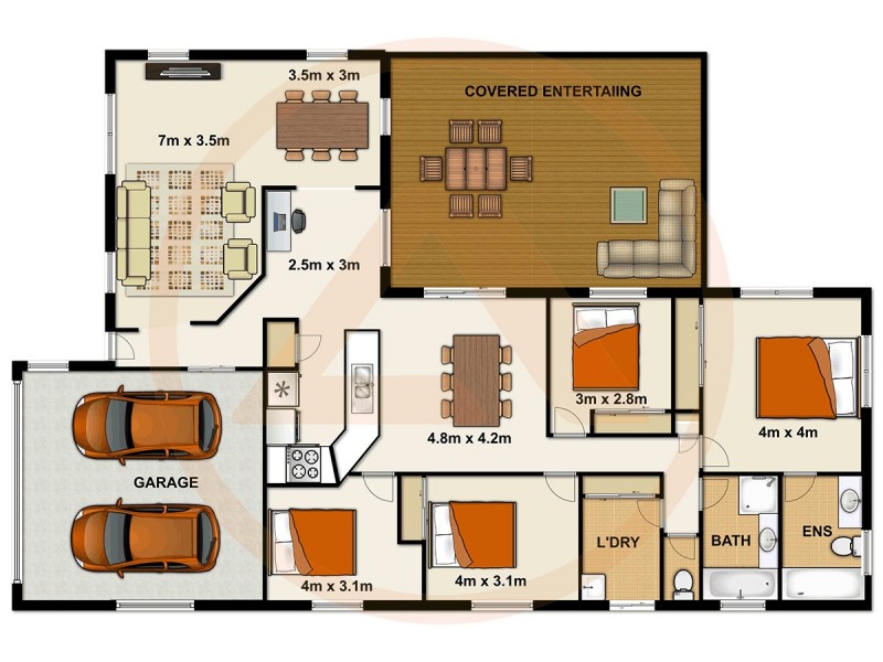 17 Glenlee Place, Parkinson QLD 4115 Floorplan