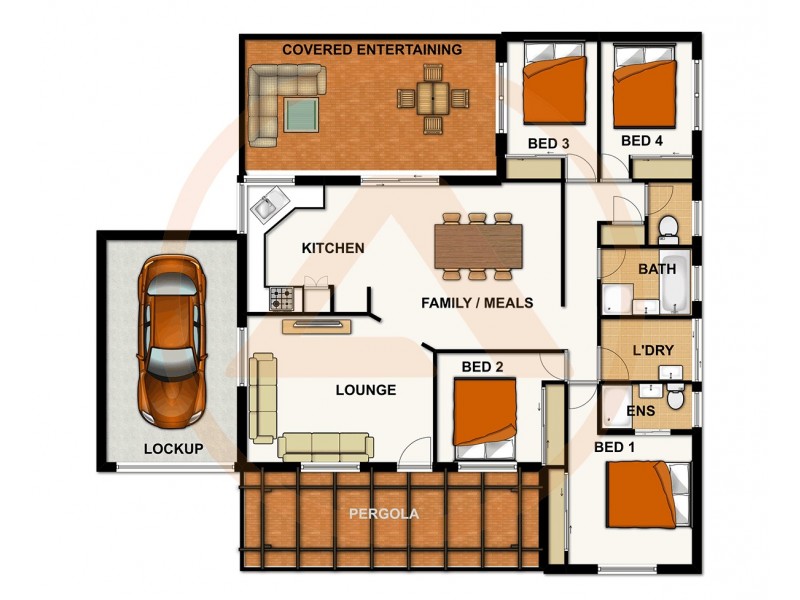 76 BOTTLEBRUSH DRIVE, Regents Park QLD 4118 Floorplan